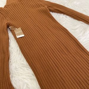 Forever 21 brown dress